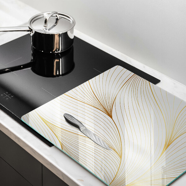 Zaščitna plošča za štedilnik Vzorec modernih linij