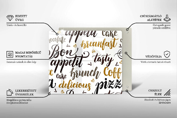 Zaščitna plošča za štedilnik Bon Appetit