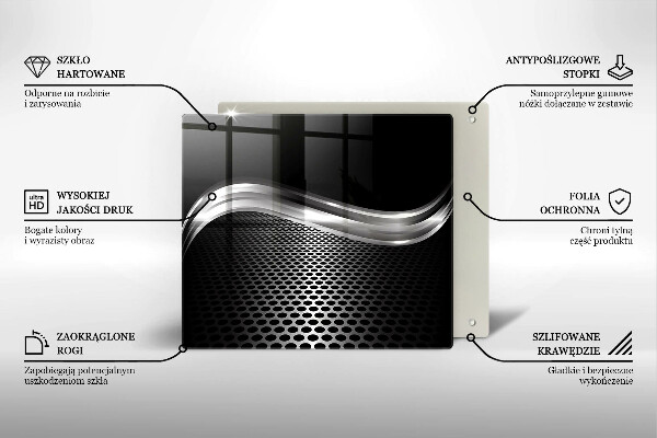 Zaščitna plošča za štedilnik Kovinska konstrukcija