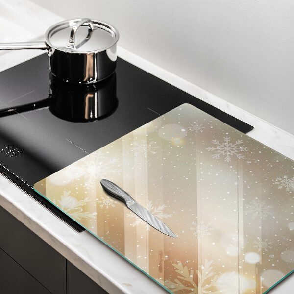 Zaščitna plošča za štedilnik Snežinke