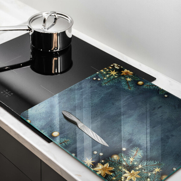 Zaščitna plošča za štedilnik božični okraski