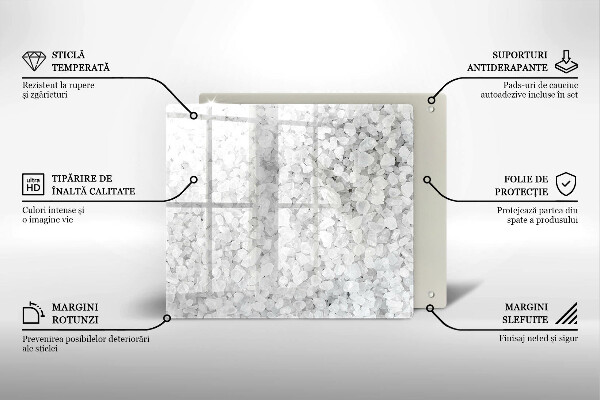 Zaščitna plošča za štedilnik Kristali soli