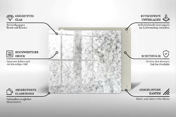 Zaščitna plošča za štedilnik Kristali soli