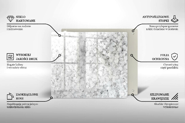 Zaščitna plošča za štedilnik Kristali soli