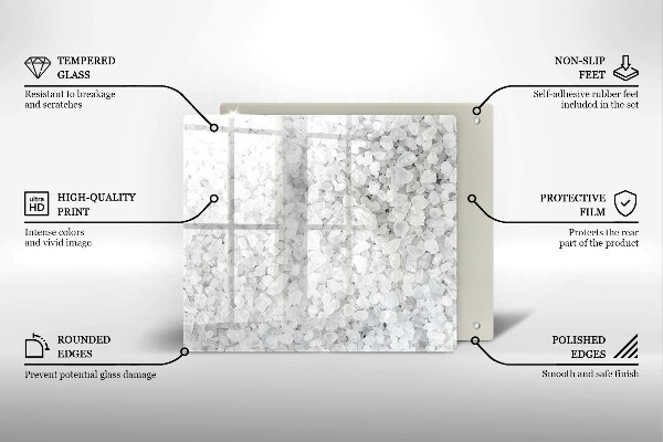 Zaščitna plošča za štedilnik Kristali soli