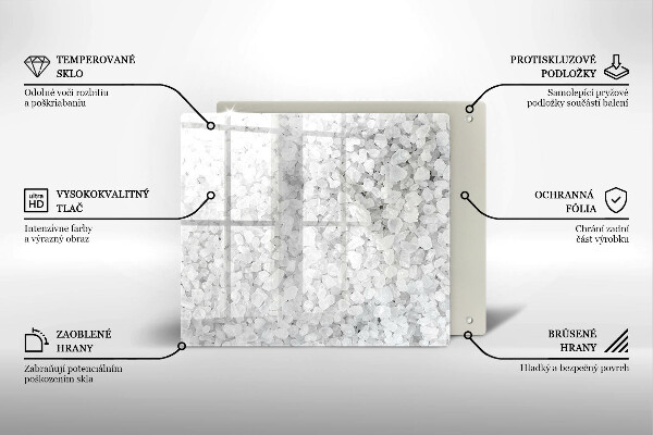 Zaščitna plošča za štedilnik Kristali soli