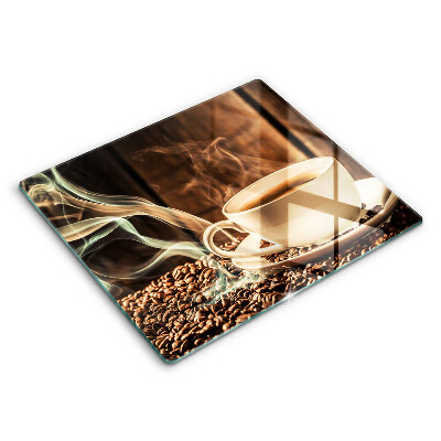 Zaščitna plošča za štedilnik Skodelica in kavna zrna