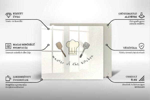 Zaščitna plošča za štedilnik Master of the Kitchen