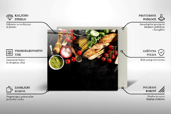 Zaščitna plošča za štedilnik Italijanske sestavine in začimbe