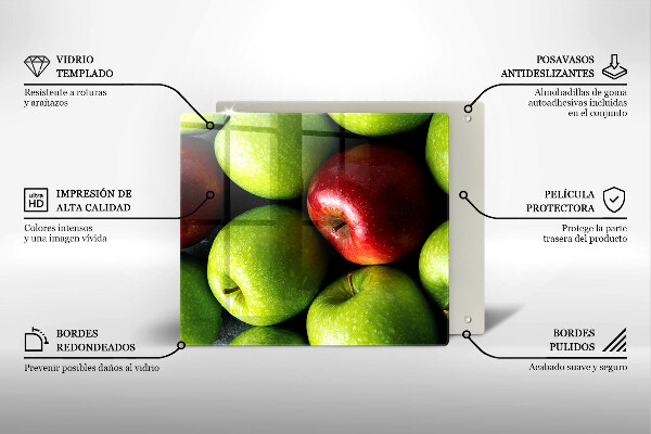 Zaščitna plošča za štedilnik Sočna jabolka