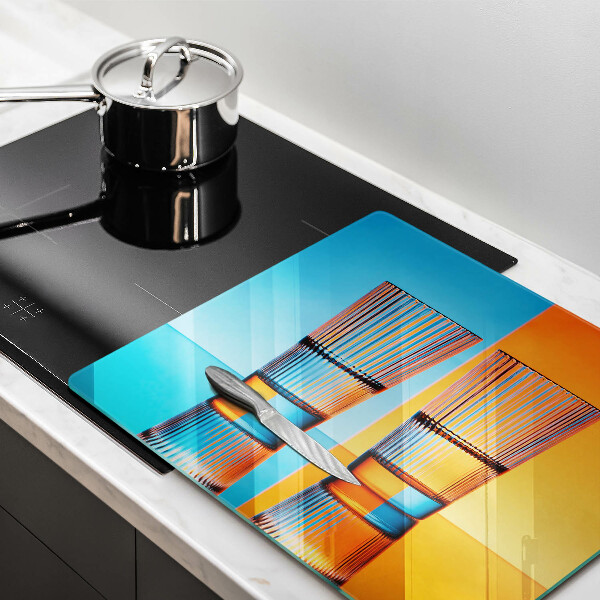 Zaščitna plošča za štedilnik Dva kozarca vode