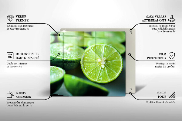 Zaščitna plošča za štedilnik Limeta citrusi