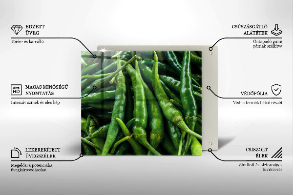 Stenska zaščitna plošča za štedilnik Grahovi stroki