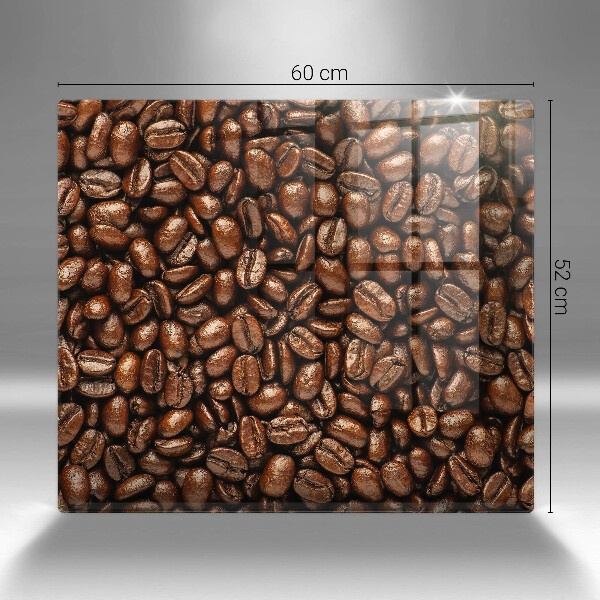 Stenska zaščitna plošča za štedilnik Kavna zrna