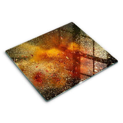 Stenska zaščitna plošča za štedilnik Pisane začimbe