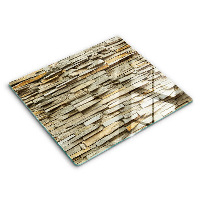 Zaščitna plošča za štedilnik Dekorativni kamni