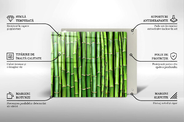 Zaščitna plošča za štedilnik Naravni bambusi
