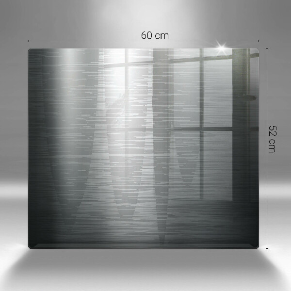 Zaščitna plošča za štedilnik Kovinska tekstura