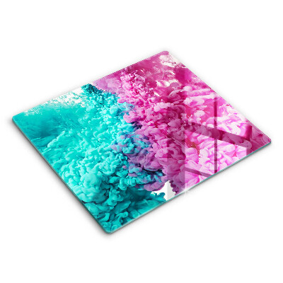 Zaščitna plošča za štedilnik Turkizno-roza dim