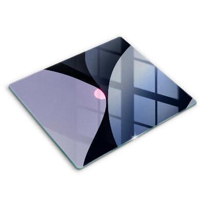 Zaščitna plošča za štedilnik Abstraktne oblike