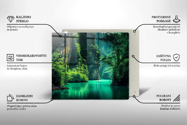 Zaščitna plošča za štedilnik Lagunska pokrajina