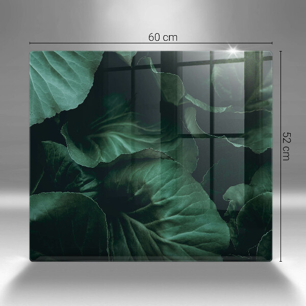 Zaščitna plošča za štedilnik Divji temni listi