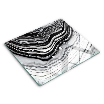 Stenska zaščitna plošča za štedilnik Abstrakcija črnila