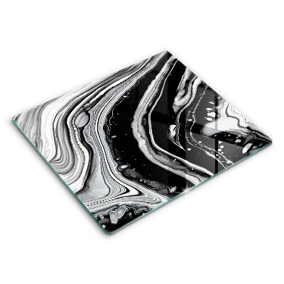 Stenska zaščitna plošča za štedilnik Abstrakcija črnila