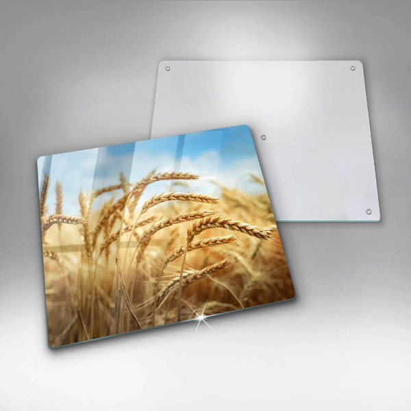 Zaščitna plošča za štedilnik Klasje žit na polju