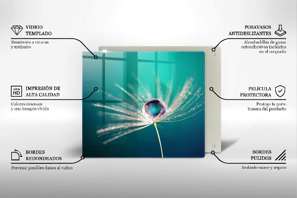 Stenska zaščitna plošča za štedilnik Rosa na regratu