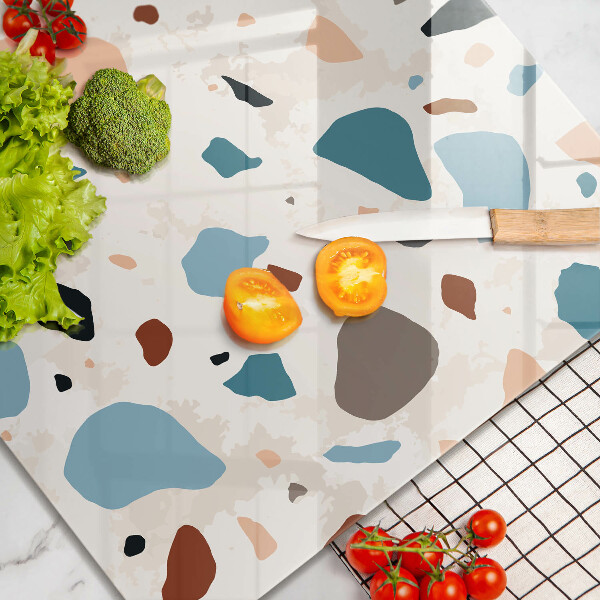 Stenska zaščitna plošča za štedilnik Dekorativna kamenina