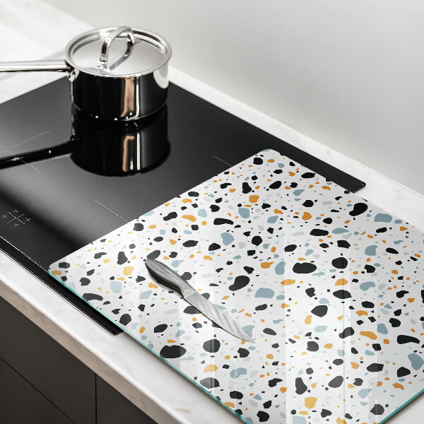 Stenska zaščitna plošča za štedilnik Dekorativna kamenina