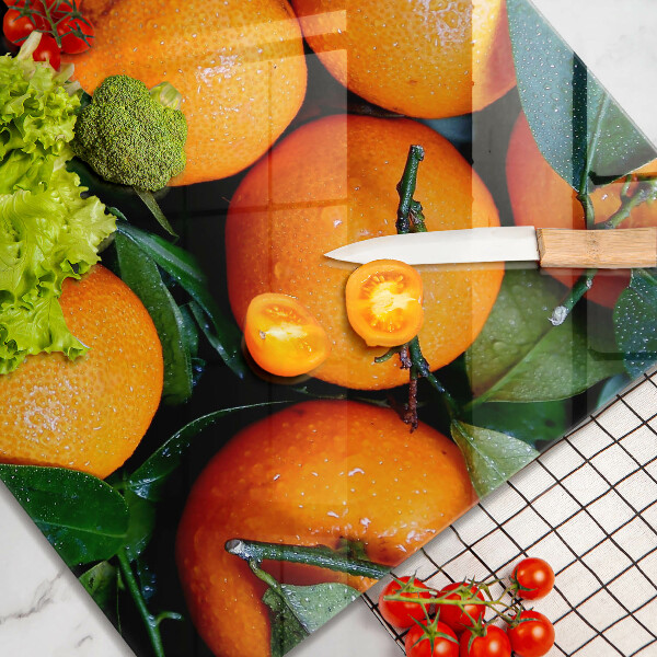 Stenska zaščitna plošča za štedilnik Oranžno sadje