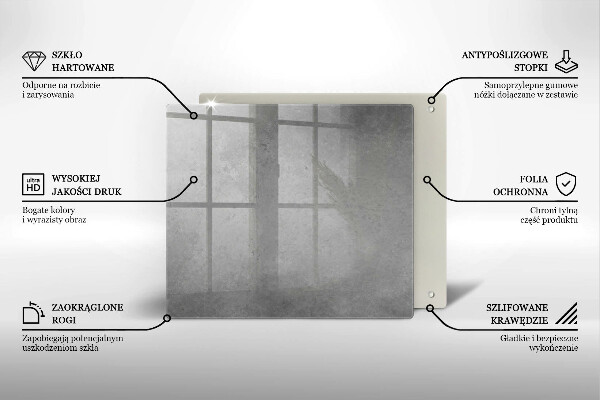 Zaščitna plošča za štedilnik Ozadje s teksturo betona