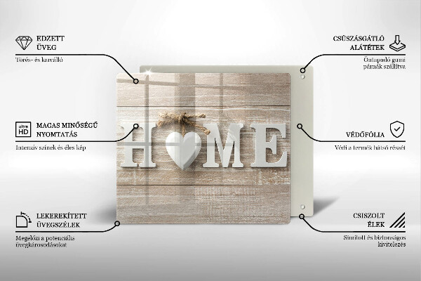 Zaščitna plošča za štedilnik Home