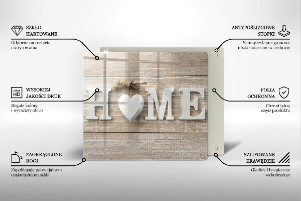 Zaščitna plošča za štedilnik Home