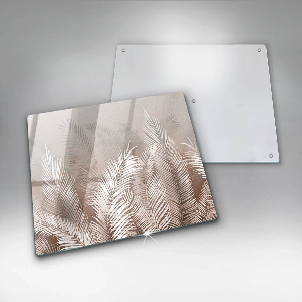 Zaščitna plošča za štedilnik Boho rastlinski listi