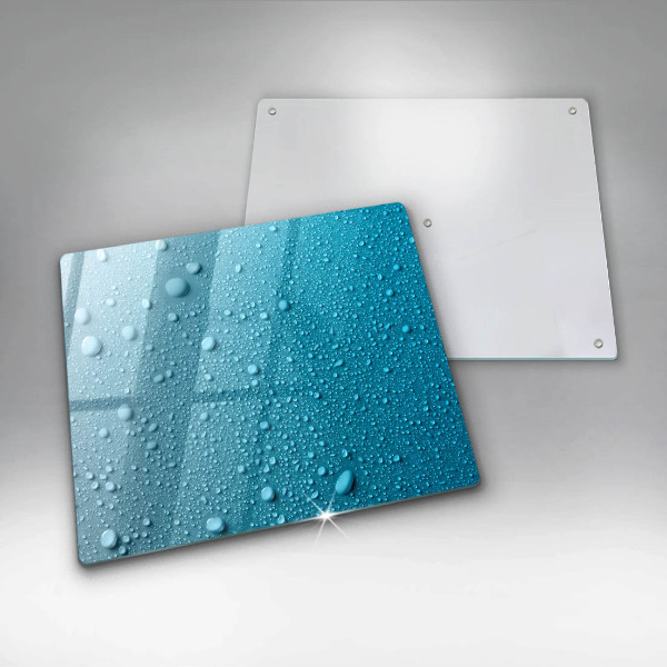 Zaščitna plošča za štedilnik Kapljice vode