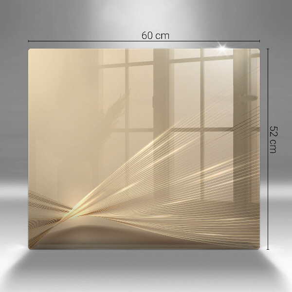 Stenska zaščitna plošča za štedilnik Moderna abstrakcija