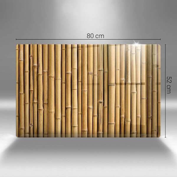 Zaščitna plošča za štedilnik Naravni boho bambus