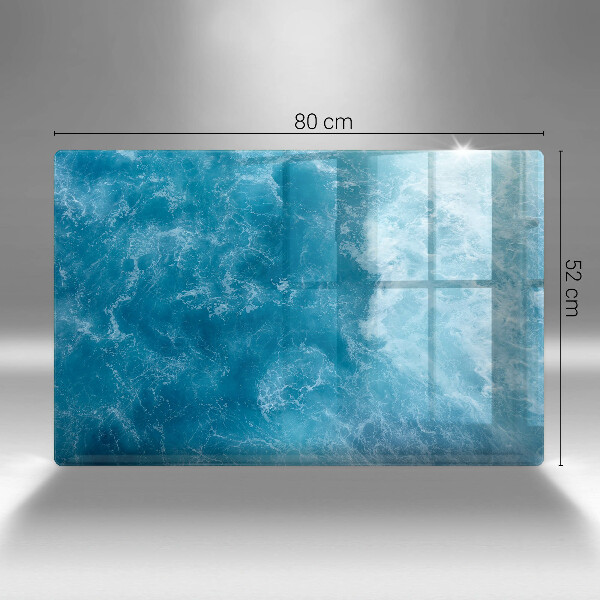 Zaščitna plošča za štedilnik Modra voda