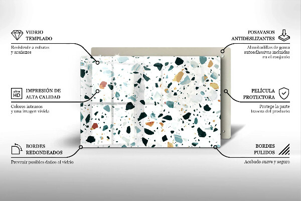 Zaščitna plošča za štedilnik Lahka kamenina