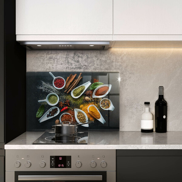 Zaščitna plošča za štedilnik Kuhinjske začimbe