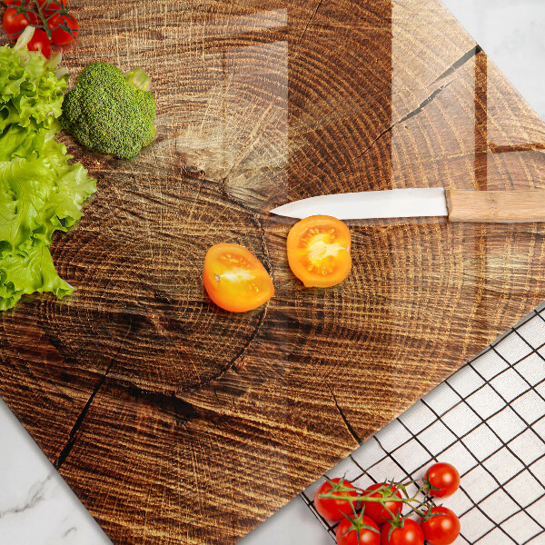 Zaščitna plošča za štedilnik Lesno zrno drevesa