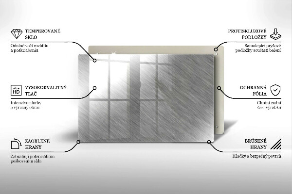 Zaščitna plošča za štedilnik Kovinska tekstura ozadja