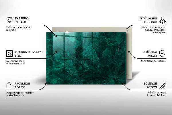 Zaščitna steklena plošča za štedilnik Kamnita tekstura ozadja