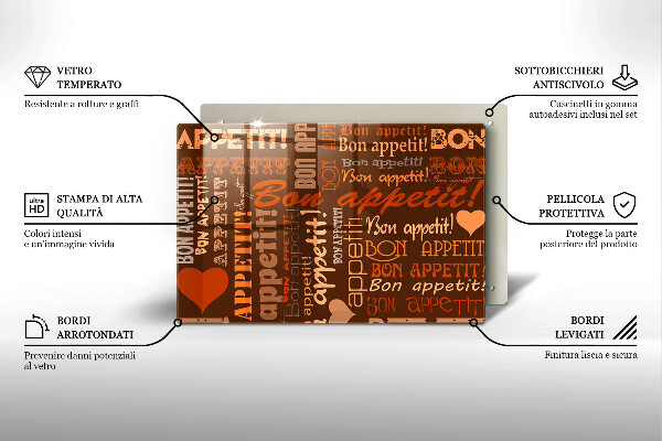 Zaščitna plošča za štedilnik Bon appetit