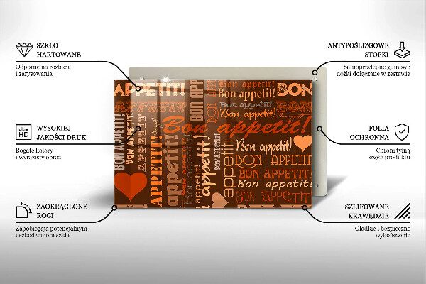 Zaščitna plošča za štedilnik Bon appetit