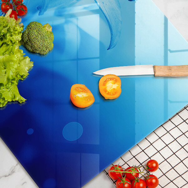 Stenska zaščitna plošča za štedilnik Modre rože