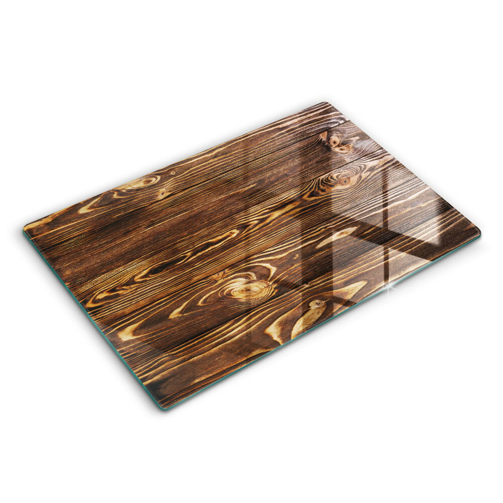 Stenska zaščitna plošča za štedilnik Tekstura lesa